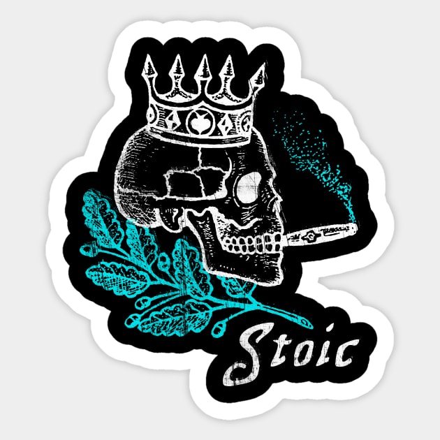 Stoic Sticker by Toby Wilkinson